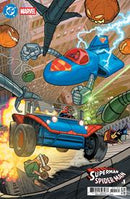 SUPERMAN SPIDER-MAN 1 COMPLETE DC SET OF 26 COVERS