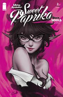 MIRKA ANDOLFOS SWEET PAPRIKA BLACK WHITE & PINK