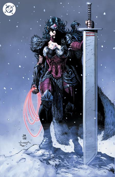 ABSOLUTE WONDER WOMAN 1 JIM LEE FOIL VARIANT