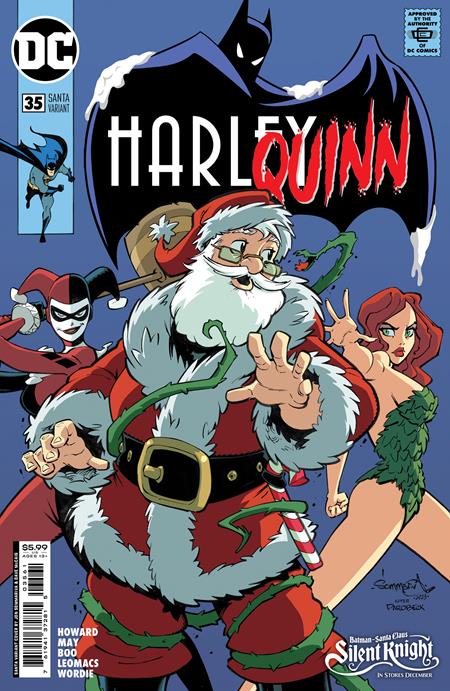 HARLEY QUINN 35 JON SOMMARIVA HOLIDAY BATMAN ADVENTURES 12 HOMAGE VARIANT ADD-ON