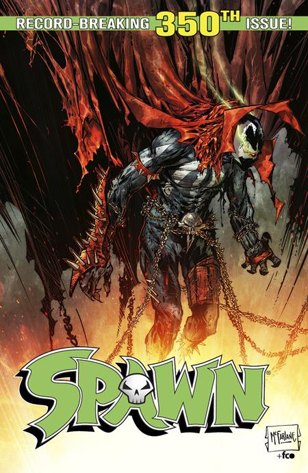 SPAWN 350 COMPLETE SET OF 5 COVERS
