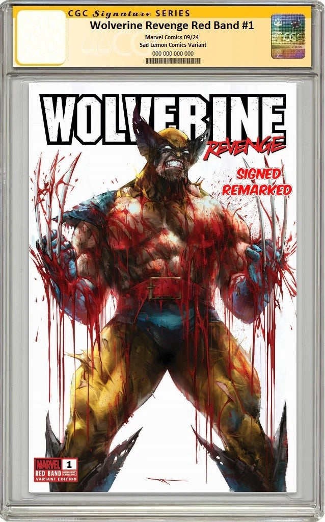 WOLVERINE REVENGE REDBAND 1 IVAN TAO VARIANT