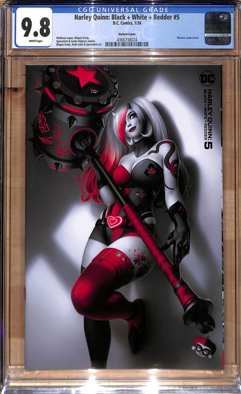 HARLEY QUINN: BLACK + WHITE + REDDER