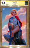 POWER GIRL #5 TCM VIRGIN VARIANT SIGNED BY WILL JACK CGC 9.8