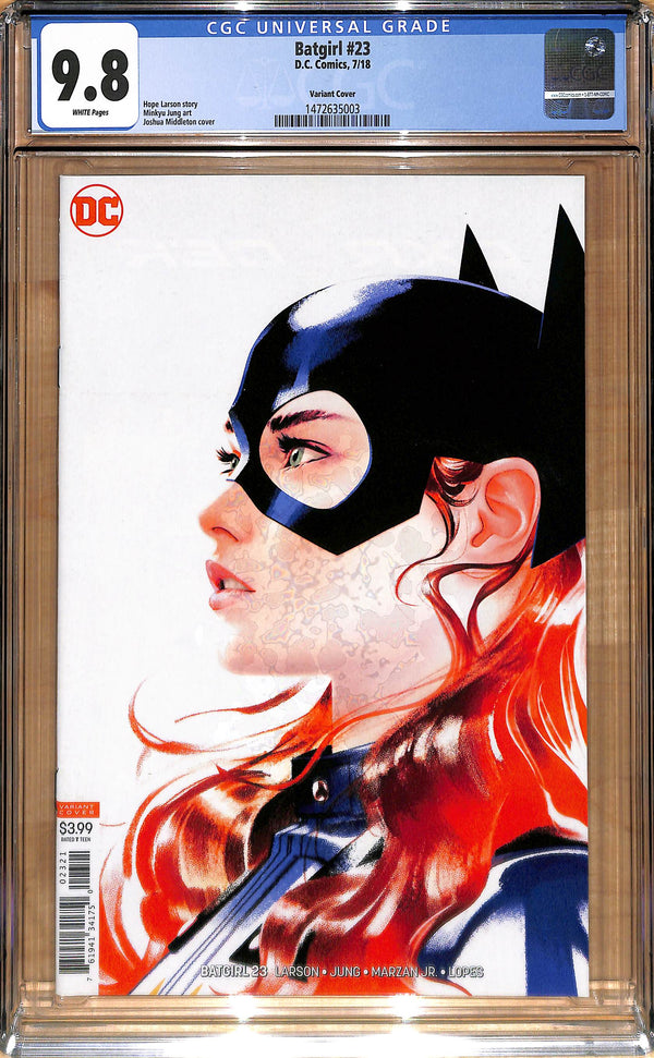 BATGIRL #23 MIDDLETON VARIANT CGC 9.8