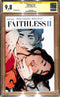 FAITHLESS II #3 MAIN COVER SIGNED BY BRIAN AZZARELLO CGC 9.8