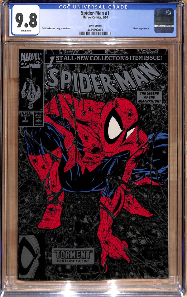 SPIDER-MAN #1 SILVER EDITION CGC 9.8