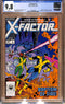 X-FACTOR #1 "ORIGIN & 1ST APP. OF X-FACTOR, CAMERON HODGE & RUSTY" CGC 9.8