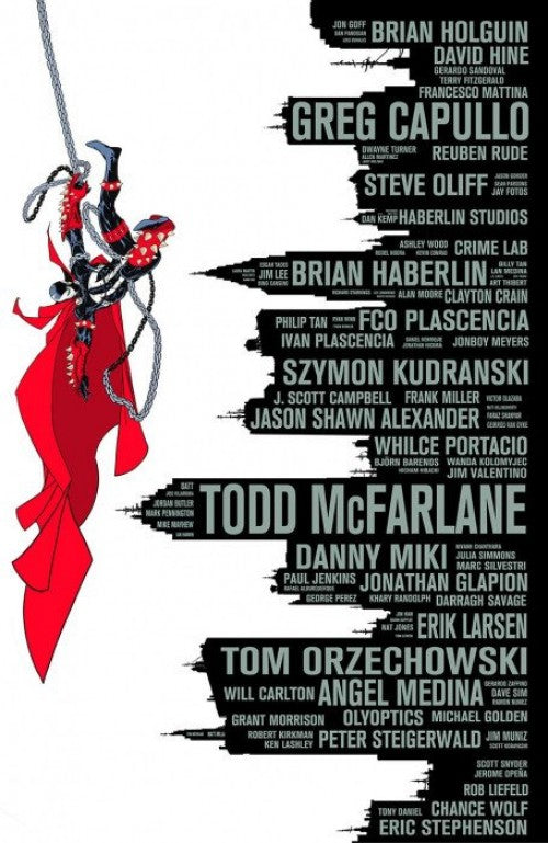SPAWN #312 MCFARLANE SKYLINE VIRGIN VARIANT