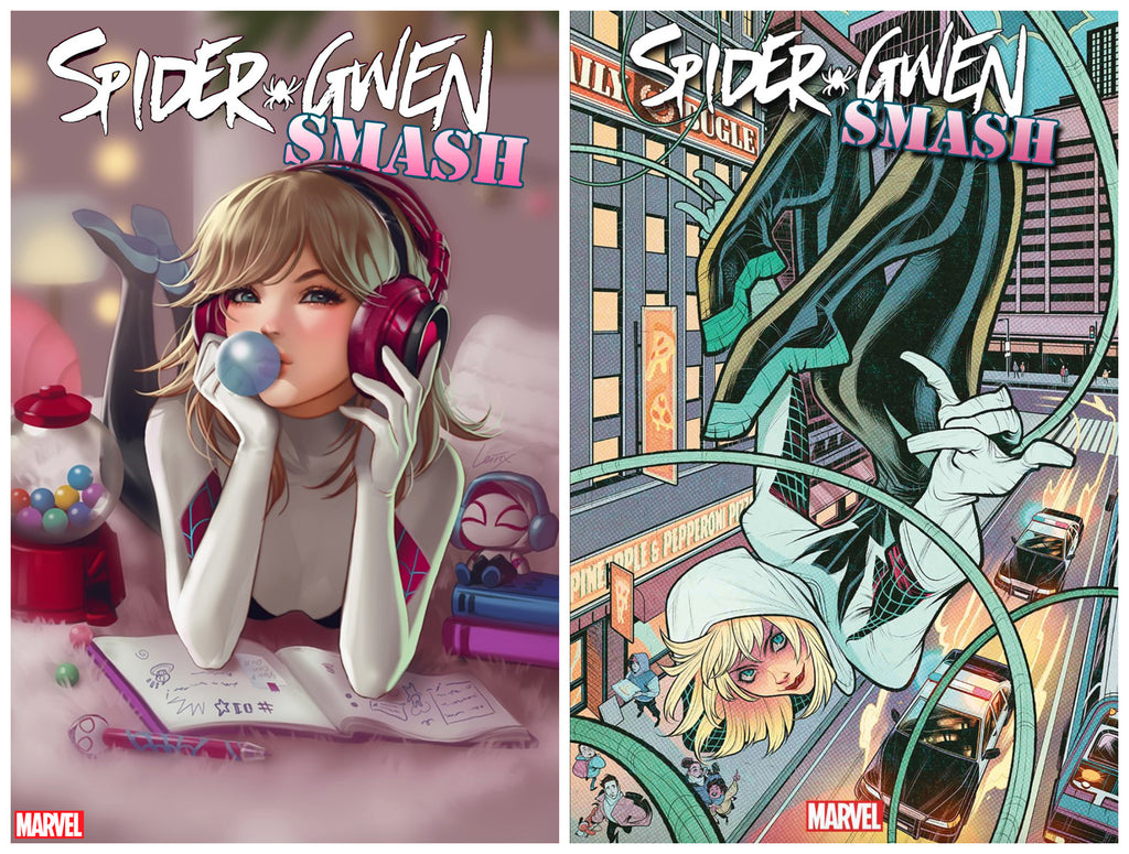SPIDER GWEN SMASH 1 LEIRIX VARIANT The Comic Mint Spider gwen smash 1 leirix variant the comic mint