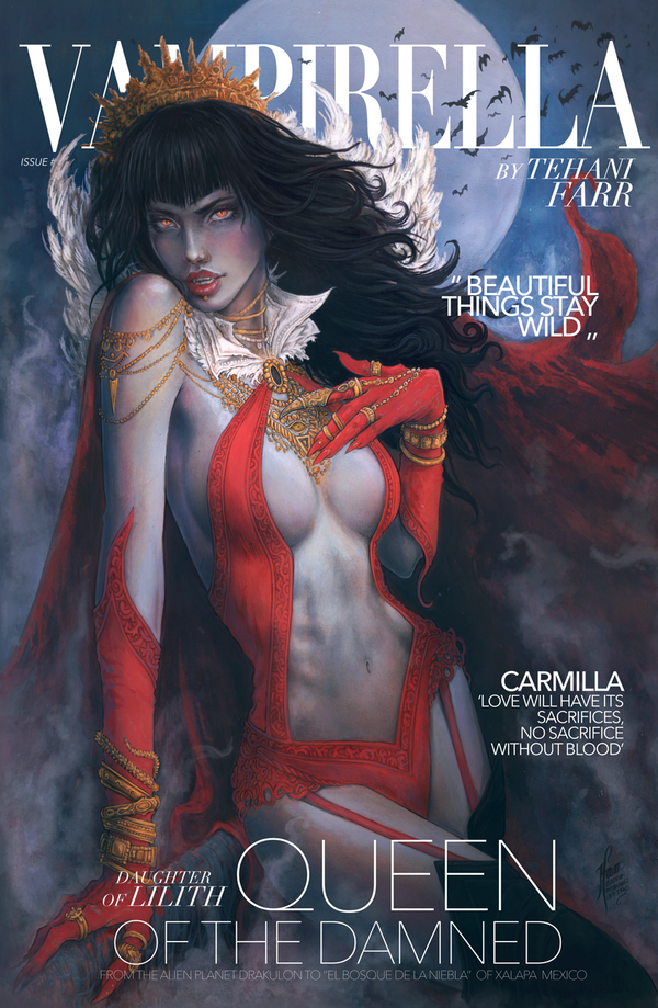 VAMPIRELLA DEAD FLOWERS 3 TEHANI FARR VARIANT