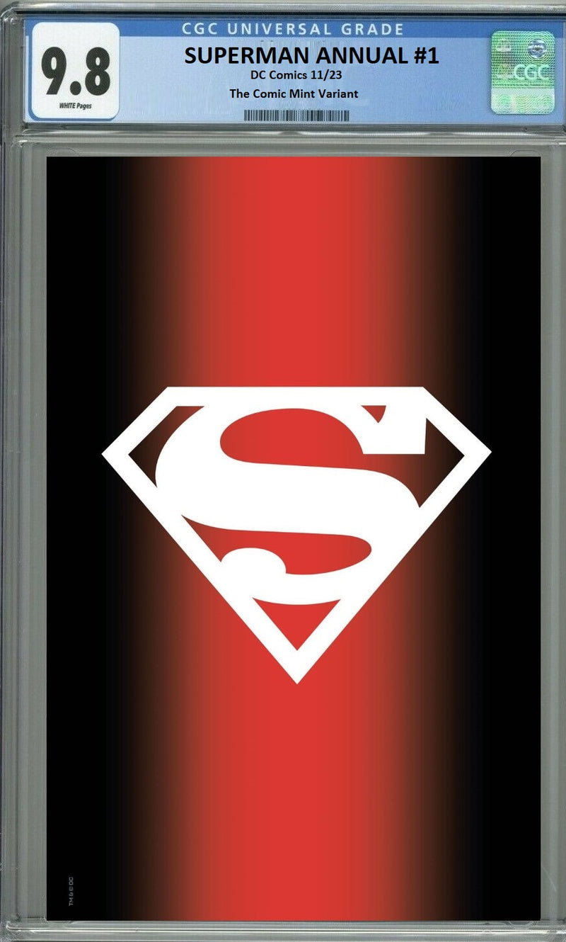 SUPERMAN ANNUAL 1 NYCC LOGO FOIL
