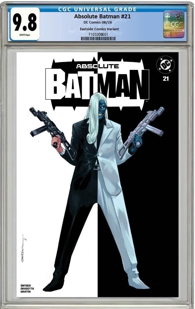 フューチャー1.4 batman FG 26 cm ABSOLUTE BATMAN 21 RAFA SANDOVAL TWO FACE VARIANT– The Comic Mint