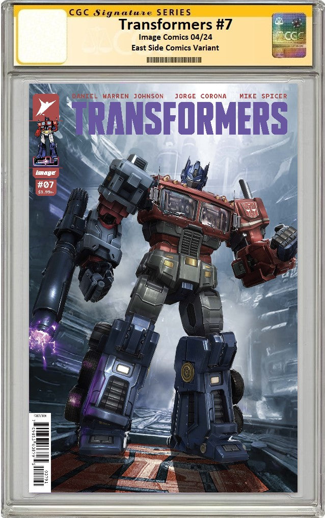 TRANSFORMERS 7 JOHN GALLAGHER AND RED CODE VARIANTS