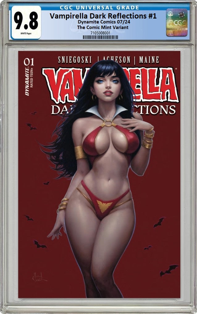 VAMPIRELLA DARK REFLECTIONS 1 WILL JACK VARIANTS