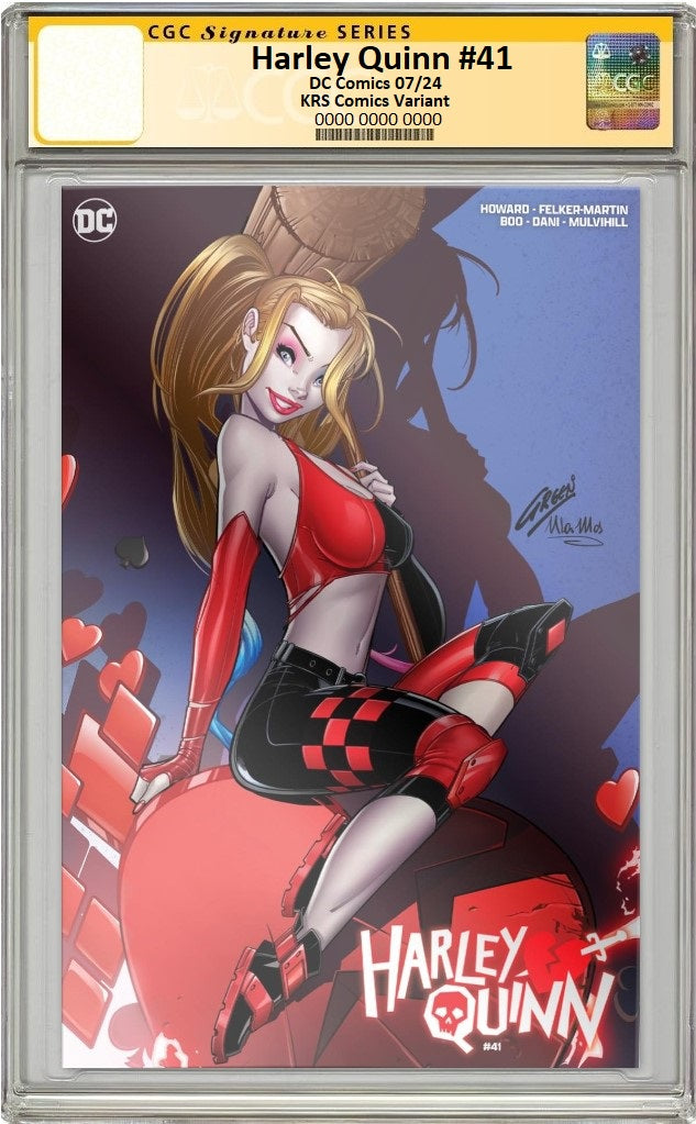 HARLEY QUINN 41 PAUL GREEN FOIL VARIANT