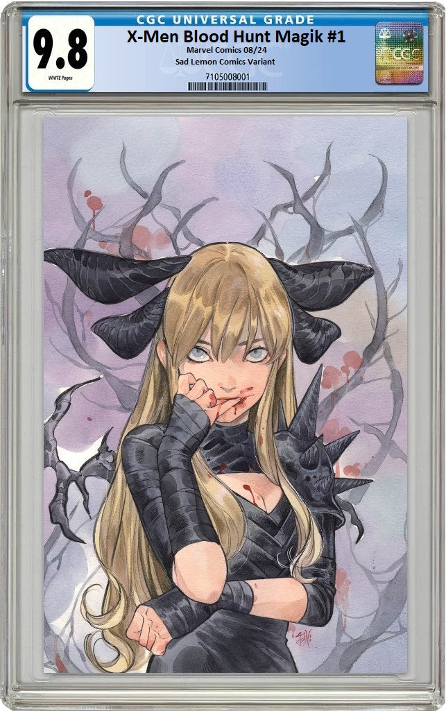 X-MEN: BLOOD HUNT - MAGIK 1 PEACH MOMOKO VIRGIN VARIANT