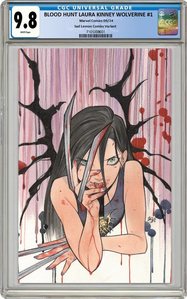 BLOOD HUNT 1 LAURA KINNEY PEACH MOMOKO VIRGIN VARIANT