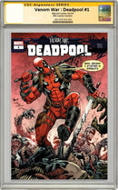 VENOM WAR DEADPOOL 1 TODD NAUCK HOMAGE VARIANT