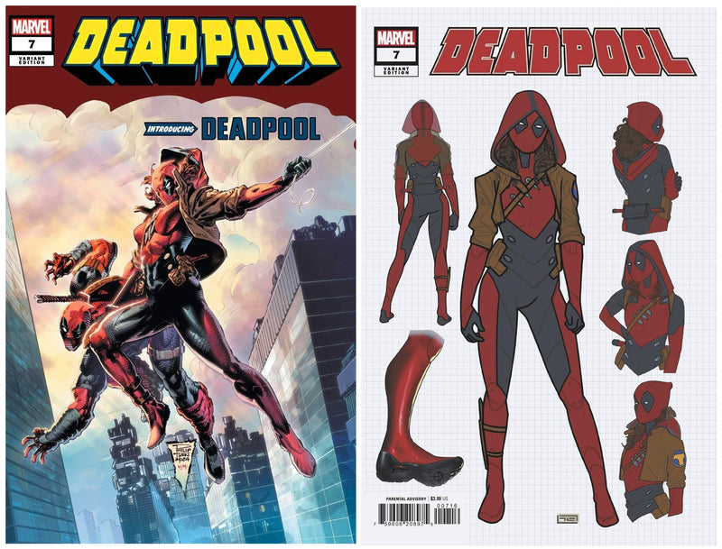 DEADPOOL 7 PHILIP TAN AF 15 HOMAGE VARIANT FEATURING ELLIE