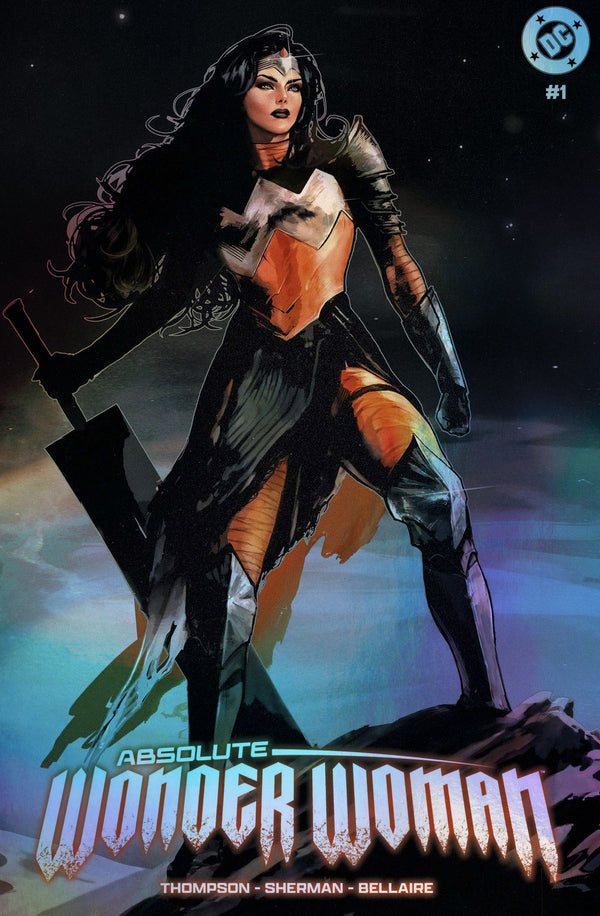 ABSOLUTE WONDER WOMAN #1 FOIL VARIANT SIGNED BY SOZOMAIKA CGC 9.8