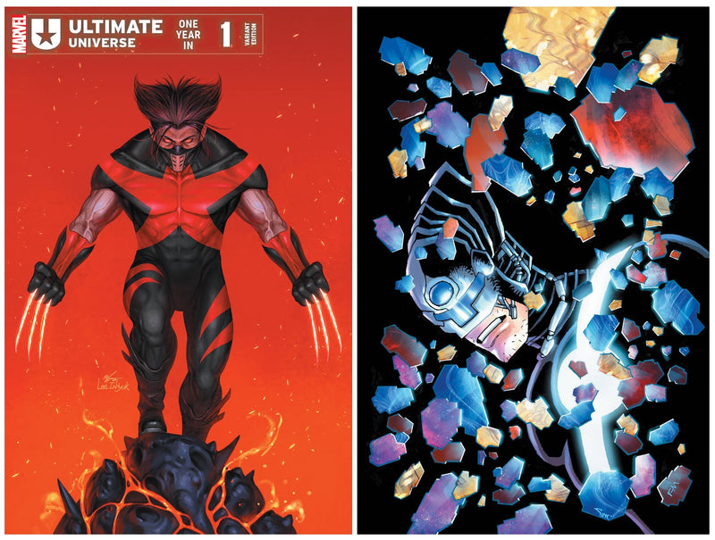 ULTIMATE UNIVERSE ONE YEAR IN 1 INHYUK LEE FIRST ULTIMATE WOLVERINE VA ...
