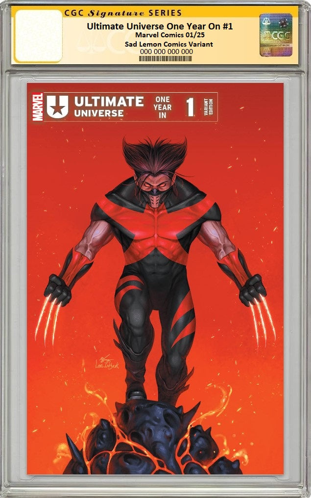 ULTIMATE UNIVERSE ONE YEAR IN 1 INHYUK LEE FIRST ULTIMATE WOLVERINE VA ...