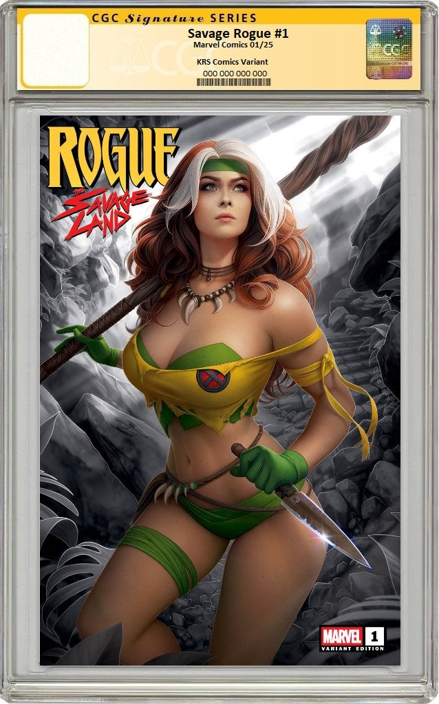 ROGUE : THE SAVAGE LAND 1  WARREN LOUW VARIANTS