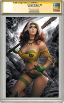 ROGUE : THE SAVAGE LAND 1  WARREN LOUW VARIANTS