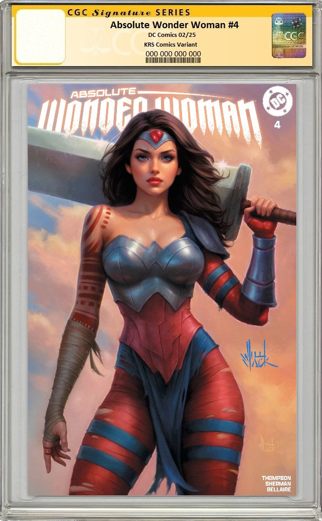 ABSOLUTE WONDER WOMAN 4 WILL JACK VARIANT