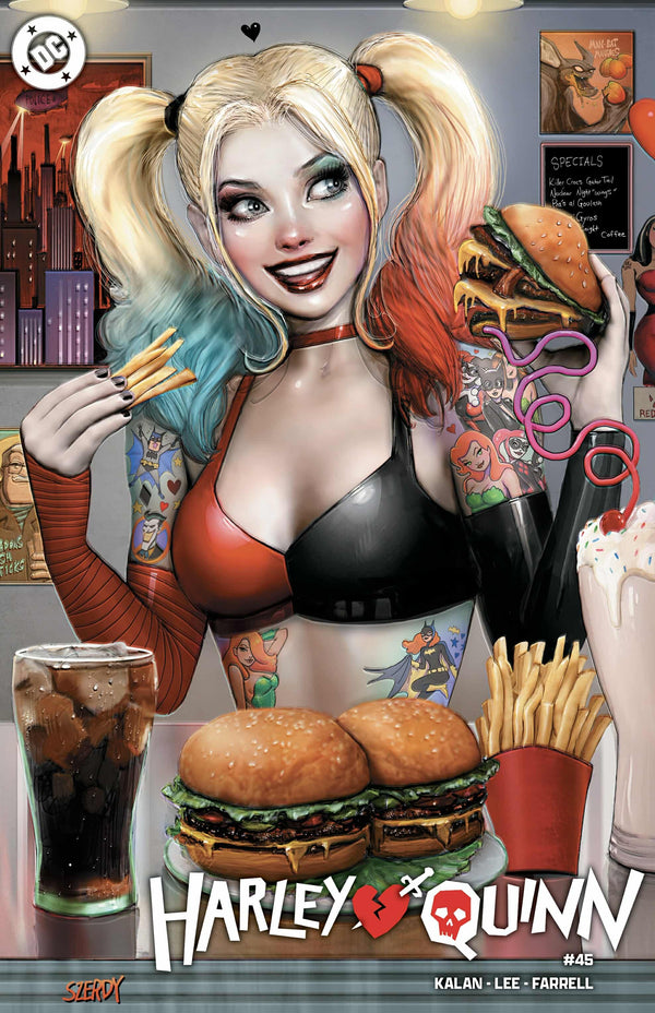 HARLEY QUINN 45 & POISON IVY 27 CONNECTING SET SZERDY VARIANTS