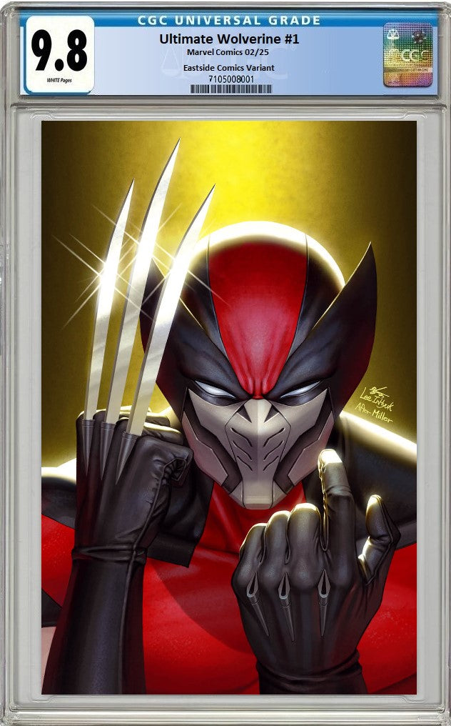 ULTIMATE WOLVERINE 1 INHYUK LEE GOLD VIRGIN VARIANT