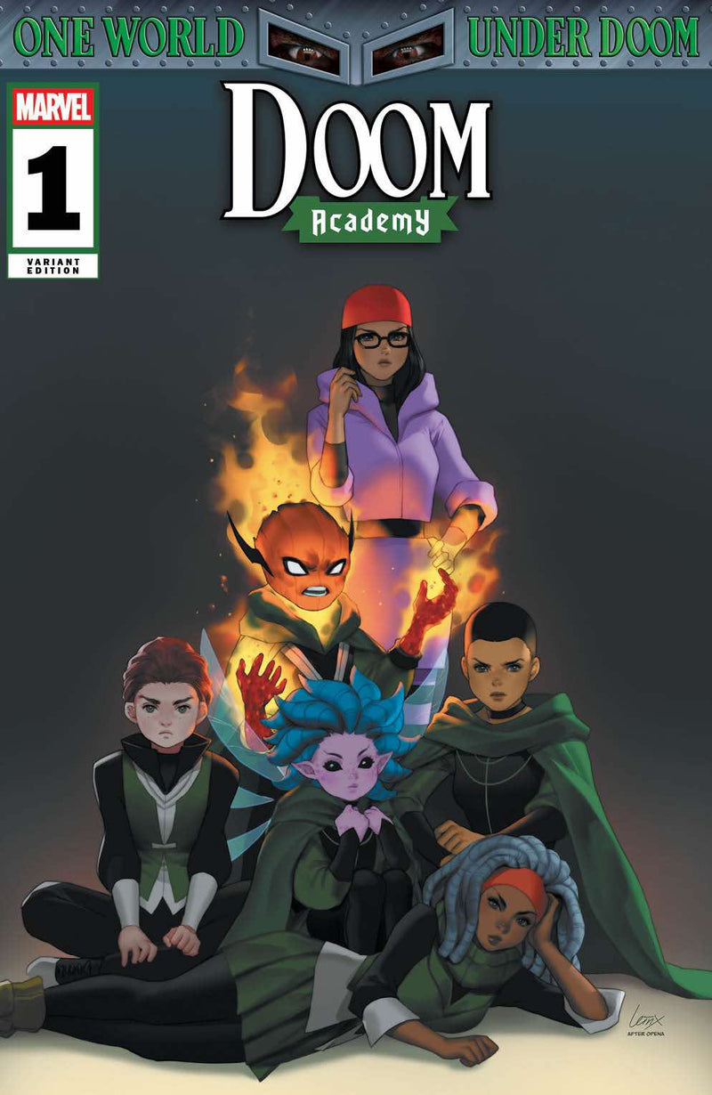 DOOM ACADEMY 1 LEIRIX BREAKFAST CLUB/OPEñA HOMAGE VARIANT