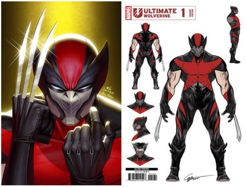 ULTIMATE WOLVERINE 1 INHYUK LEE GOLD VIRGIN VARIANT