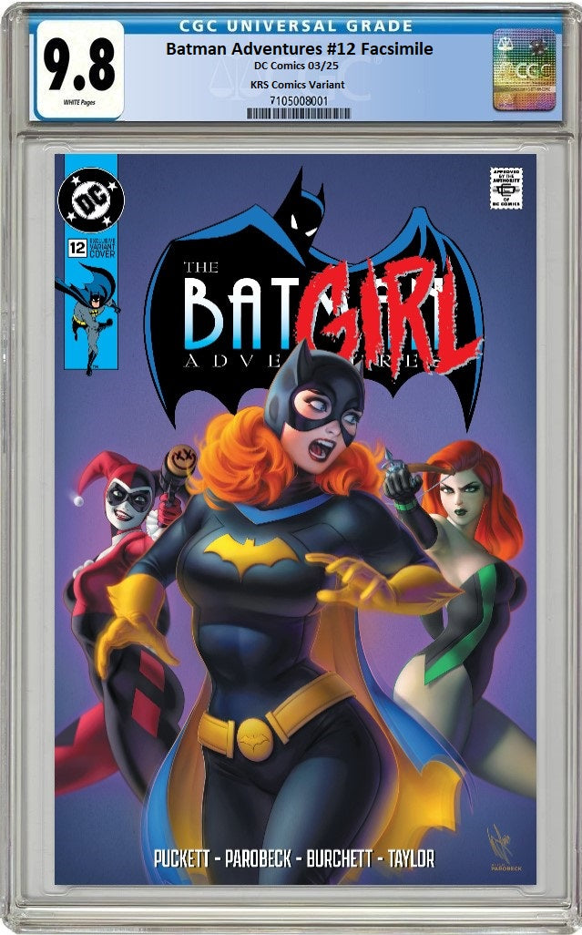 BATMAN ADVENTURES 12 FACSIMILE WARREN LOUW FOIL VARIANT