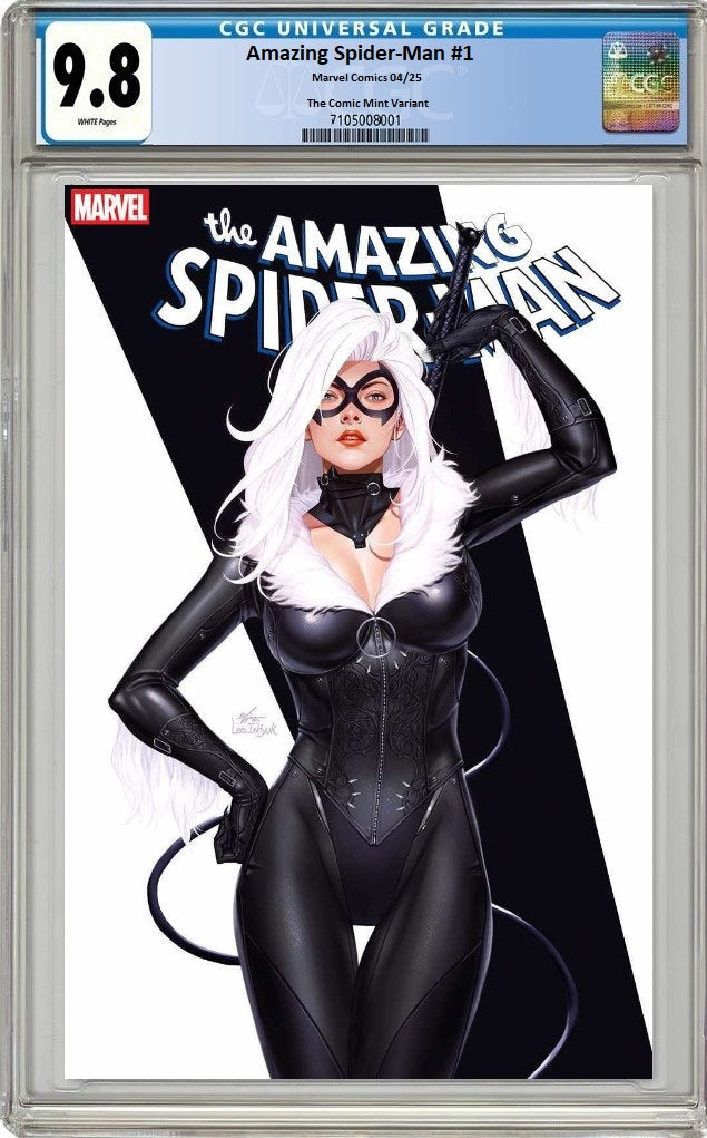 AMAZING SPIDER-MAN 1 (2025) INHYUK LEE BLACK CAT VARIANT