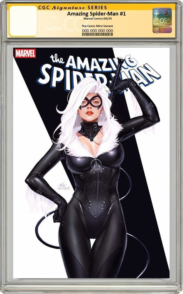 AMAZING SPIDER-MAN 1 (2025) INHYUK LEE BLACK CAT VARIANT