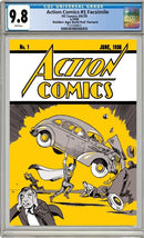 ACTION COMICS 1 FACSIMILE GOLD FOIL CGC 9.8 ULTIMATE EDITION
