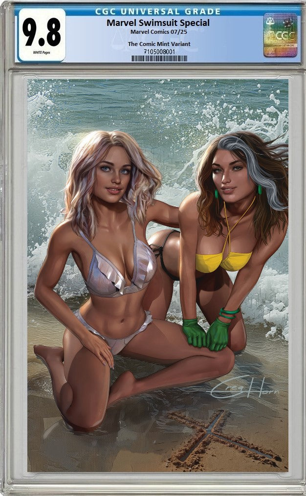 MARVEL SWIMSUIT SPECIAL GREG HORN WOMEN OF X VARIANT