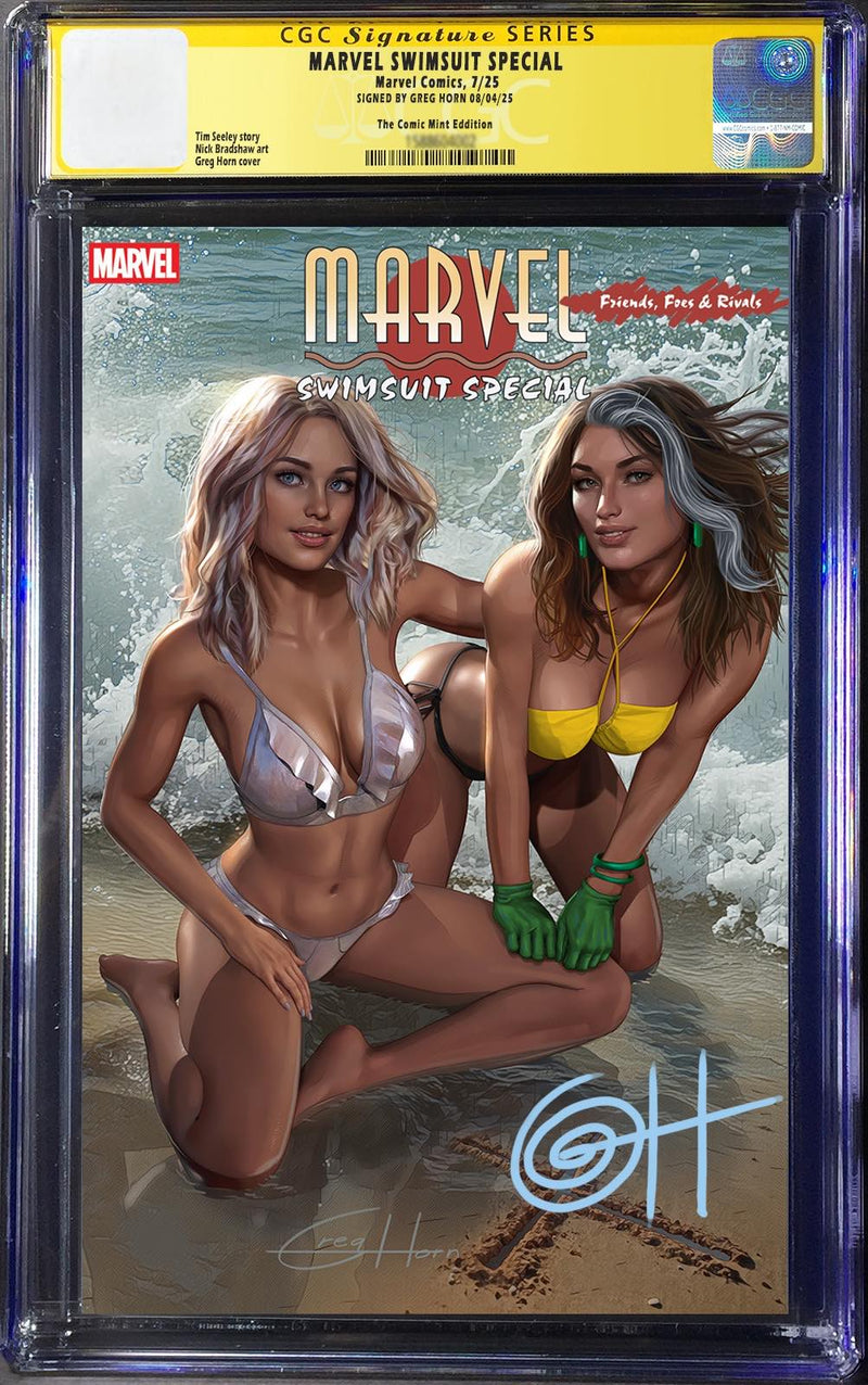 MARVEL SWIMSUIT SPECIAL GREG HORN WOMEN OF X VARIANT