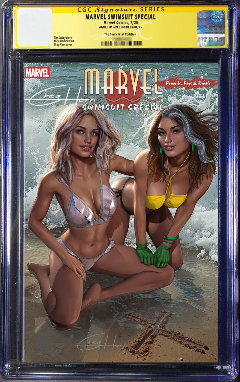 MARVEL SWIMSUIT SPECIAL GREG HORN WOMEN OF X VARIANT