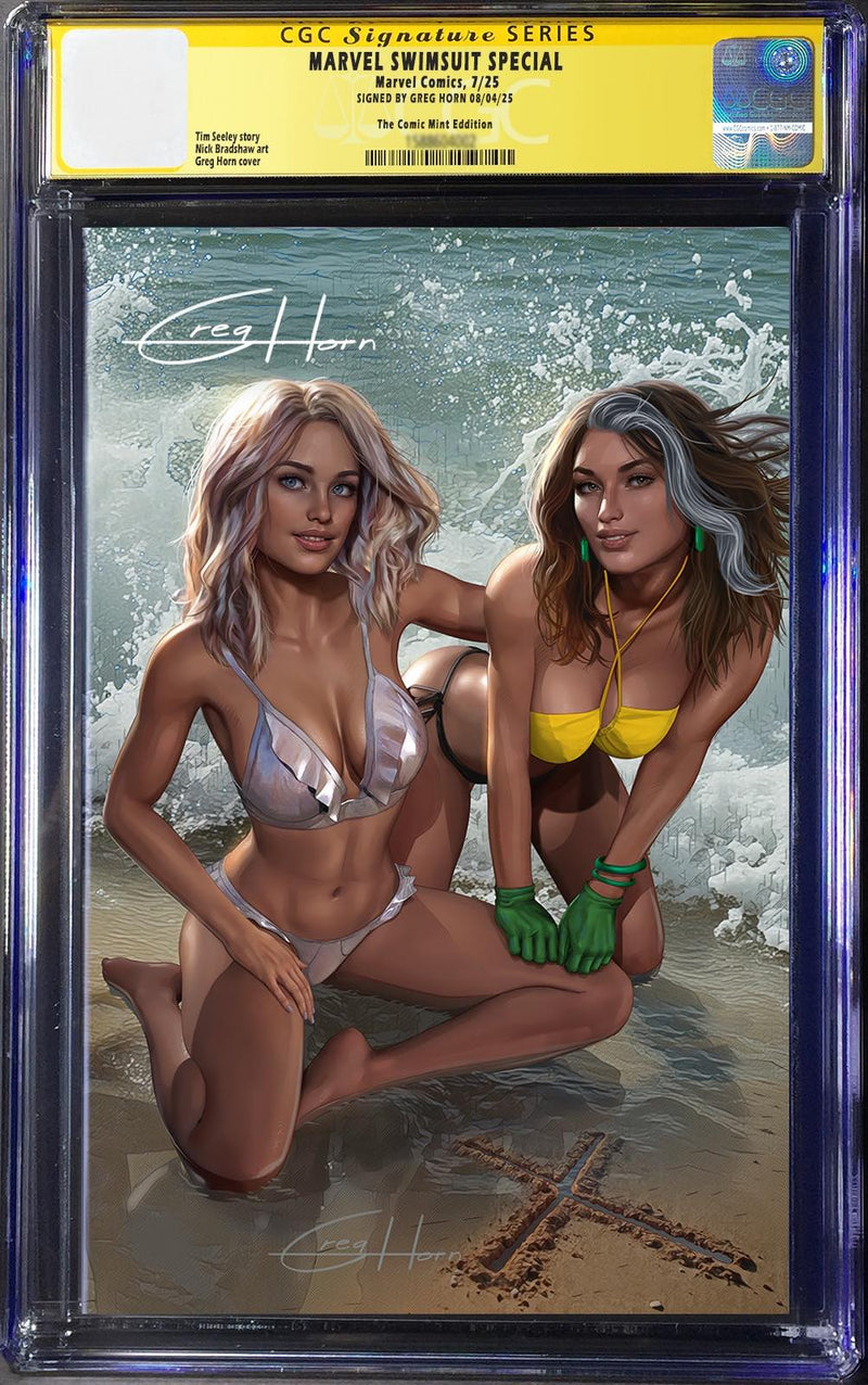 MARVEL SWIMSUIT SPECIAL GREG HORN WOMEN OF X VARIANT