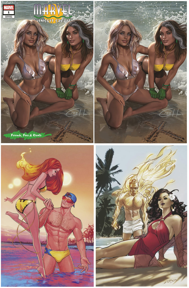 MARVEL SWIMSUIT SPECIAL GREG HORN WOMEN OF X VARIANT