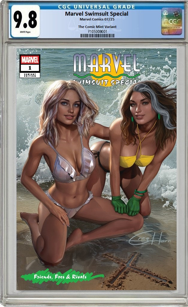 MARVEL SWIMSUIT SPECIAL GREG HORN WOMEN OF X VARIANT