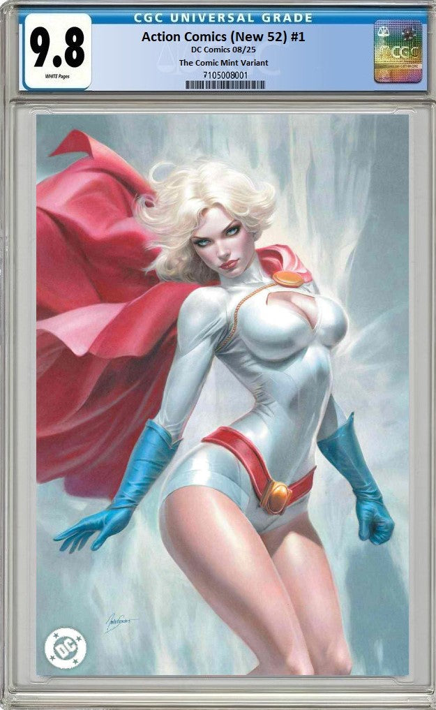 ACTION COMICS 1 (NEW 52) NATALI SANDERS POWER GIRL VARIANTS