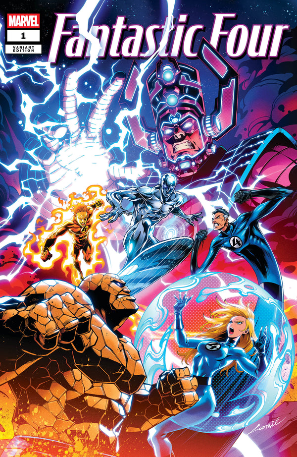 FANTASTIC FOUR 1 SDCC GODTAIL VARIANT