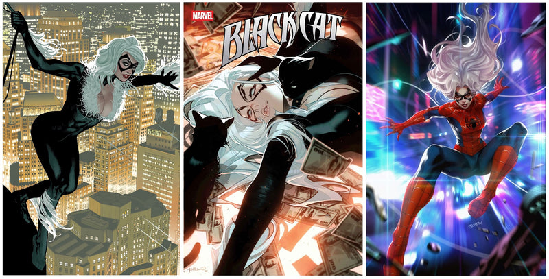 BLACK CAT 1 (2025) ADAM HUGHES VIRGIN VARIANT