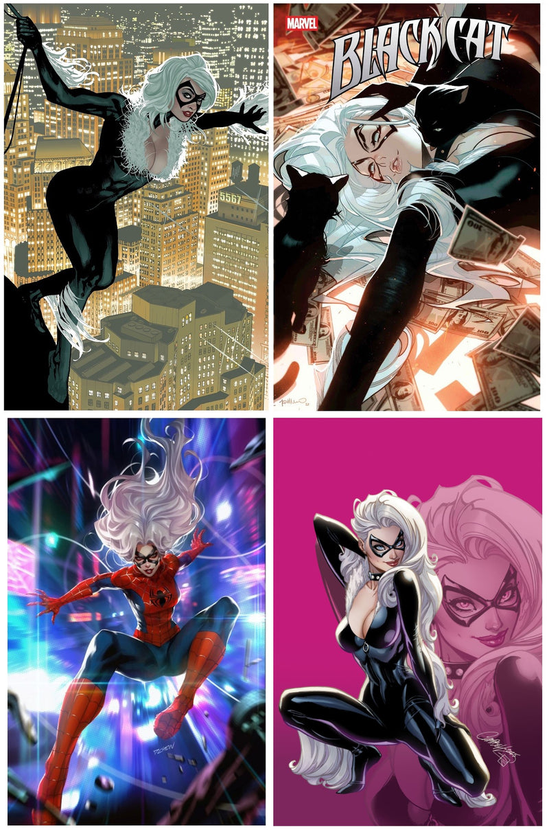 BLACK CAT 1 (2025) ADAM HUGHES VIRGIN VARIANT