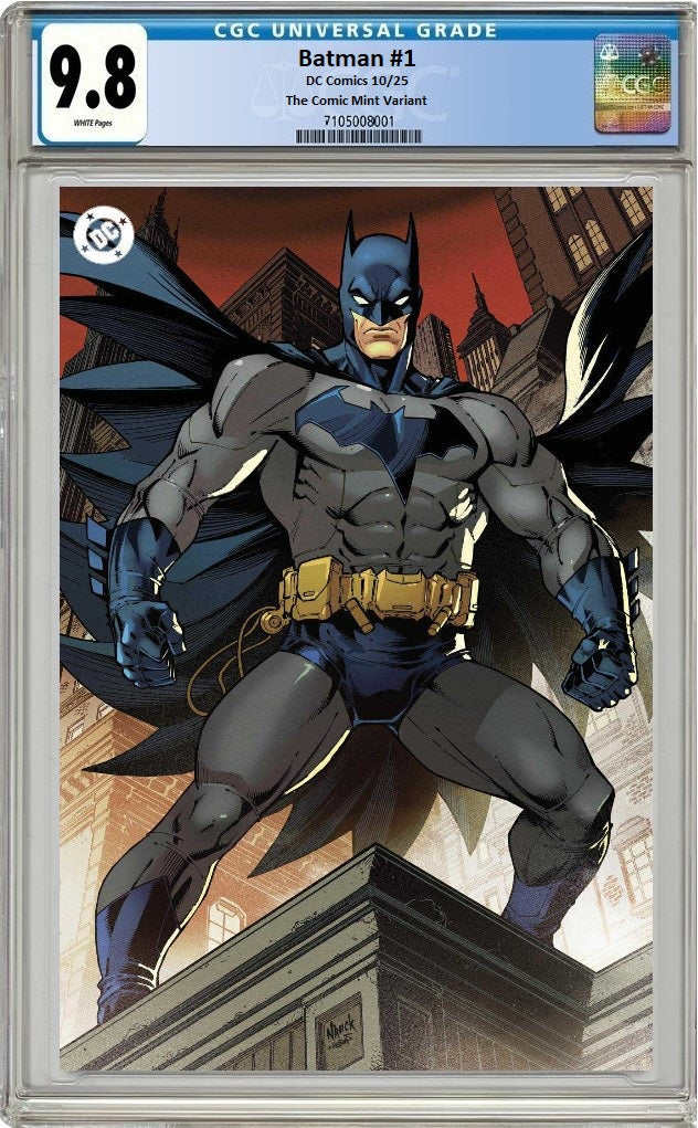 BATMAN 1 (2025) TODD NAUCK VIRGIN VARIANT