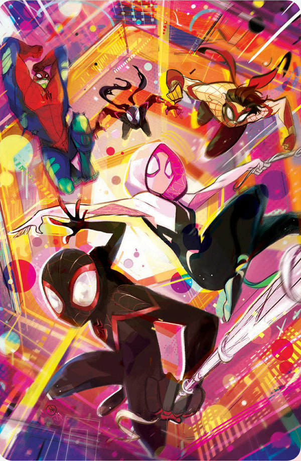 WEB OF SPIDER-VERSE 1 NICOLETTA BALDARI VIRGIN VARIANT